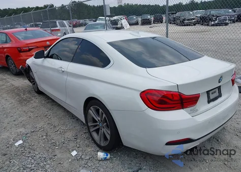 2018 BMW 430I z USA, uszkodzony, nr VIN WBA4W3C59JAB87064